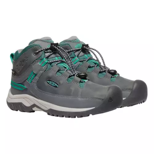Girls' KEEN Targhee Mid Waterproof Hiking Boots - Image 2