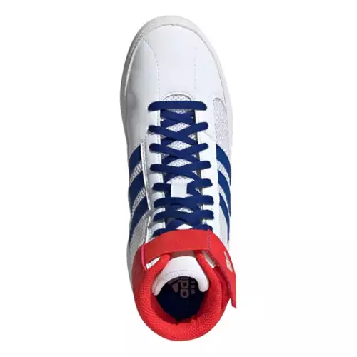 Kids' Adidas HVC 2 Laceup Wrestling Shoes - Image 2