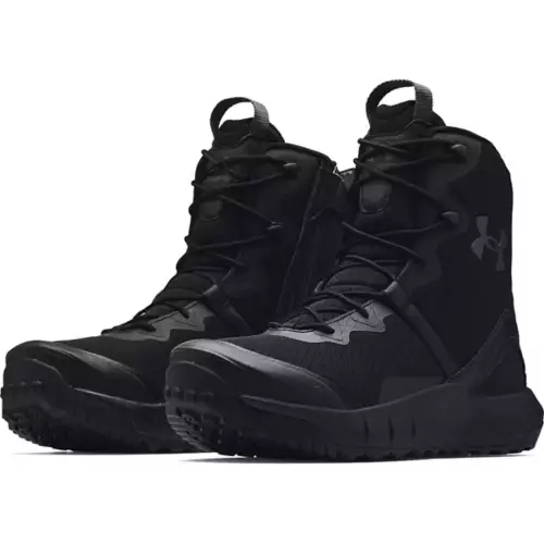 Men's Under Armour Micro G Valsetz Zip Slip Resistant Work Boots - Image 4