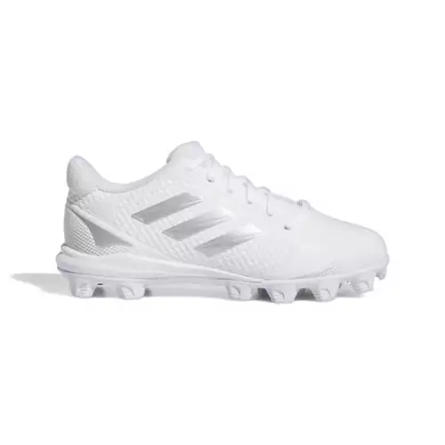 Kids' Adidas PureHustle 2 Softball Molded Baseball Cleats