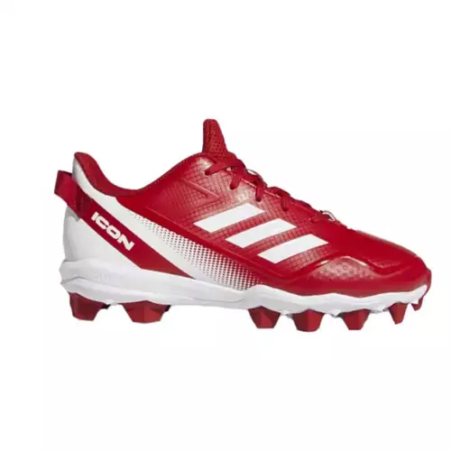 Kids' Adidas Icon 7 Mid Molded Baseball Cleats - Image 5