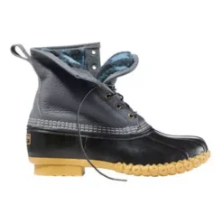 Men's L.L.Bean 8" Fleece Lined Waterproof Winter Boots