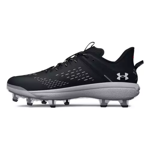 Men's Under Armour Yard Low MT TPU Molded Baseball Cleats - Image 2