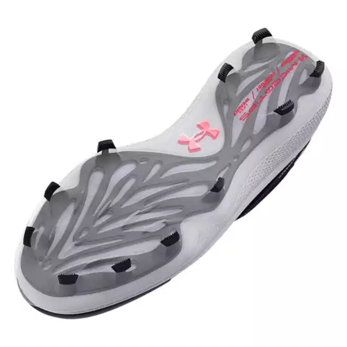 Men's Under Armour Yard Low MT TPU Molded Baseball Cleats - Image 4