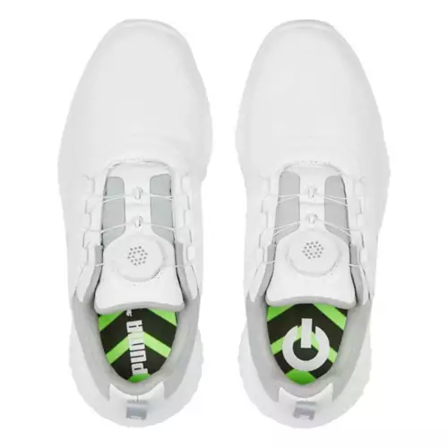 Kids' Puma Junior Ignite Pwrcage Golf Shoes - Image 4