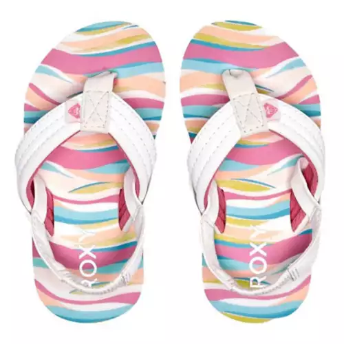 Toddler Girls' Roxy Vista Loreto Flip Flop Sandals - Image 3