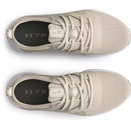 Women's Under Armour Charged Breathe Lace Trainer Metallic Training Shoes - Image 2