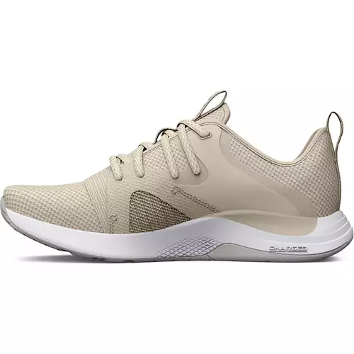 Women's Under Armour Charged Breathe Lace Trainer Metallic Training Shoes - Image 4