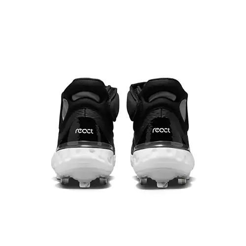 Men's Nike Alpha Huarache Elite 4 Mid Metal Baseball Cleats - Image 6