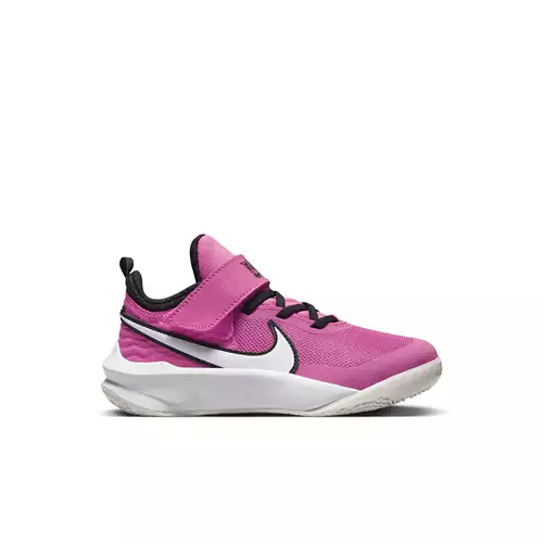 Kids' Nike Team Hustle D 10 Strap Basketball Shoes - Image 10