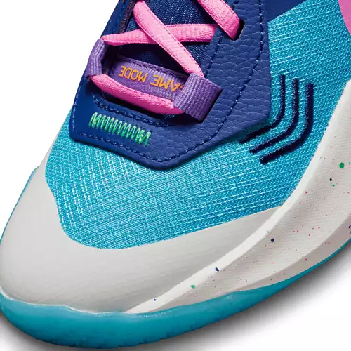 Kids' Nike Air Zoom Crossover Basketball Shoes - Image 7