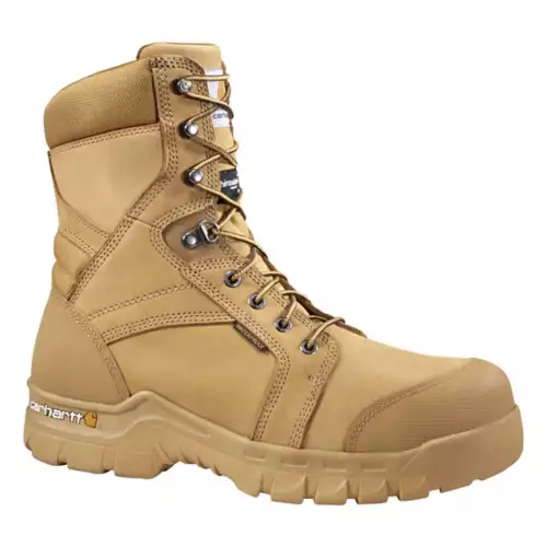 Men's Carhartt Rugged Flex 8" Soft Toe Waterproof Insulated Work Boots