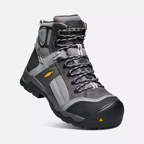 Men's KEEN Davenport 6 Inch Composite Toe Waterproof Insulated Work Boots - Image 2