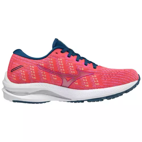 Women's Mizuno Wave Rider 25 WAVEKNIT Running Shoes - Image 3